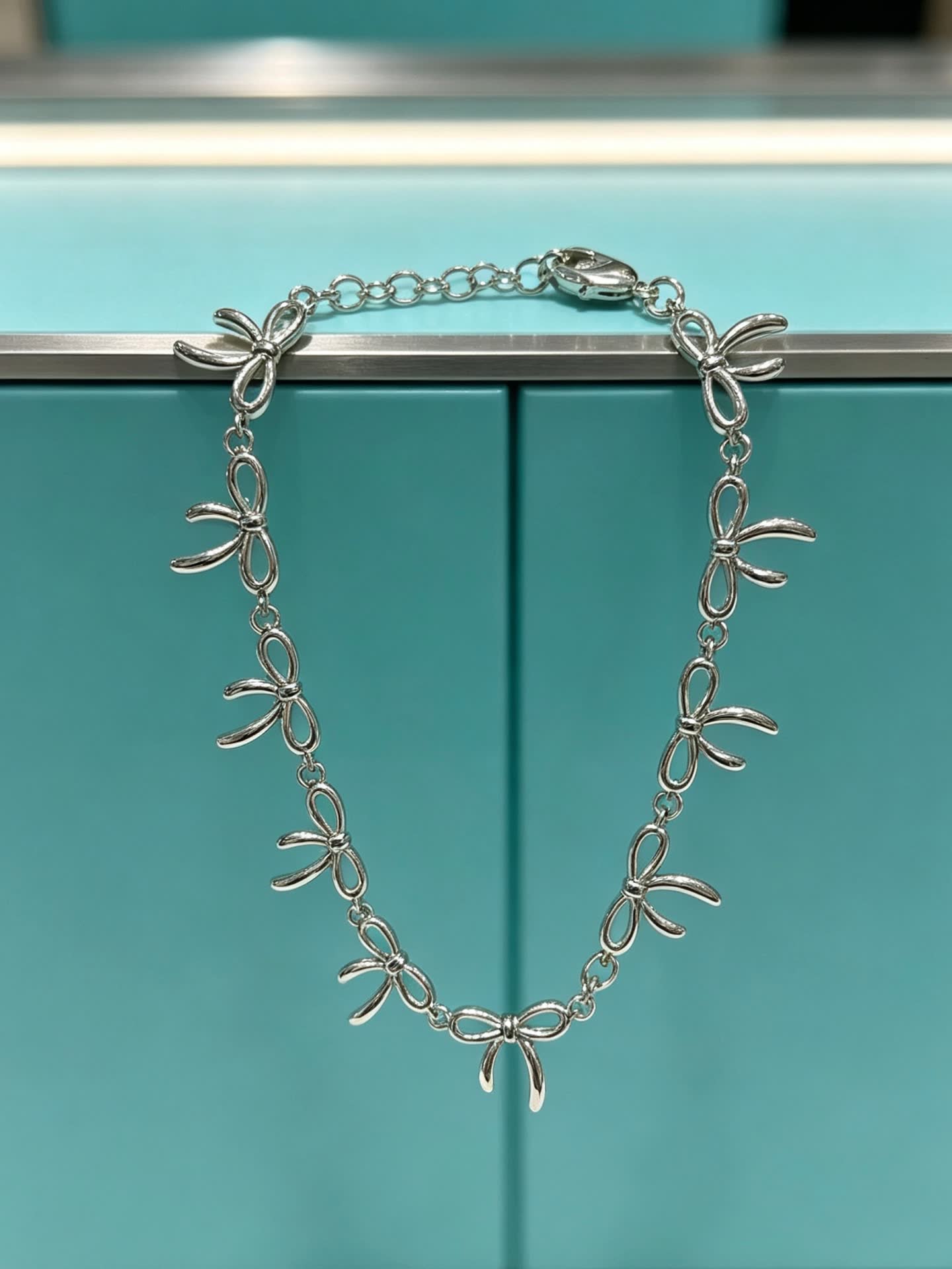 Tiffany & Co. Silver Bow Bracelet